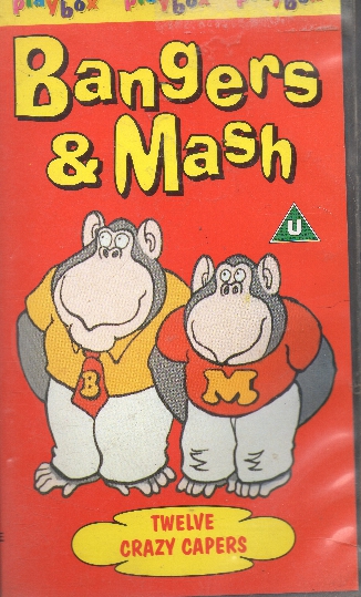 (image for) Bangers and Mash Twelve Crazy Capers VHS Video Cert U